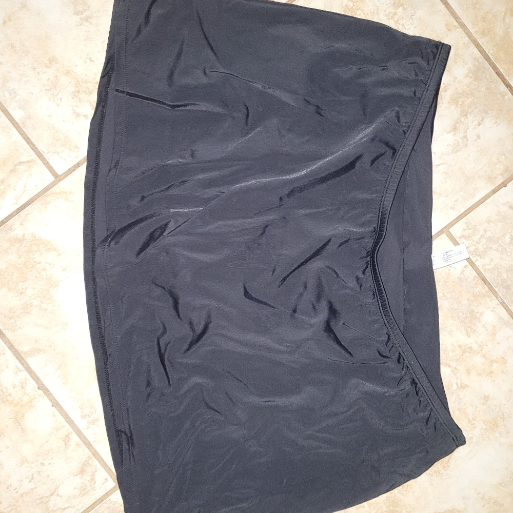 New Lane Bryant Black swim skirt size 14 and 18